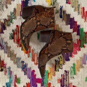 Aldo Snake Skin Boots